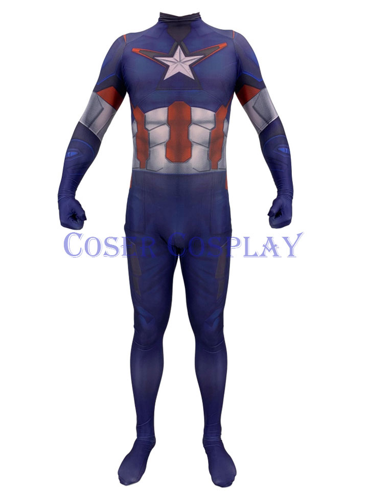 2018 Captain America Kids Halloween Costumes 0906